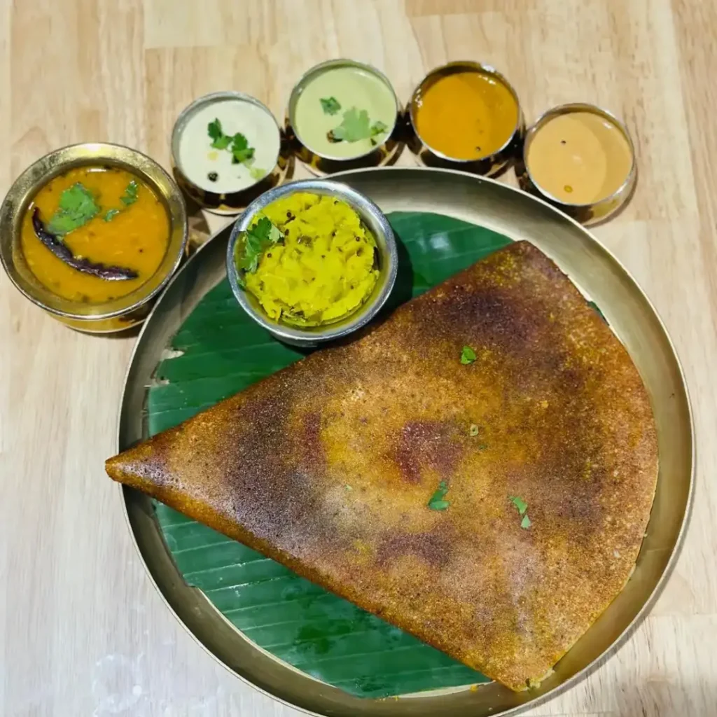 authentic-bengaluru-pudina-masala-dosa-at-bharat-bhavan-indian-vegetarian-restaurant-frisco